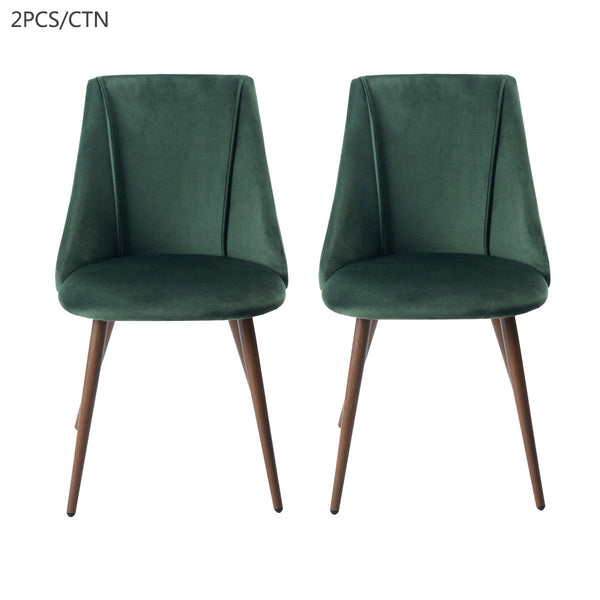 SMEG Modern Velvet Dining Chairs - HomyCasa
