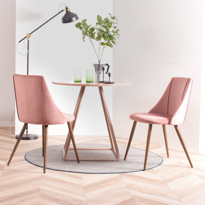 Modern Upholstered Set of 2 Dining Chair in Kitchen