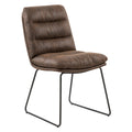 STEFFEN Mid-Century Modern Upholstered Dining Chairs(Set of 2)
