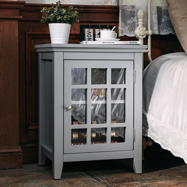 26.4' Tall Nightstand in Grey