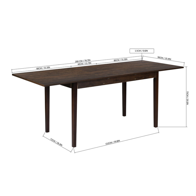 Retractable Dining Table