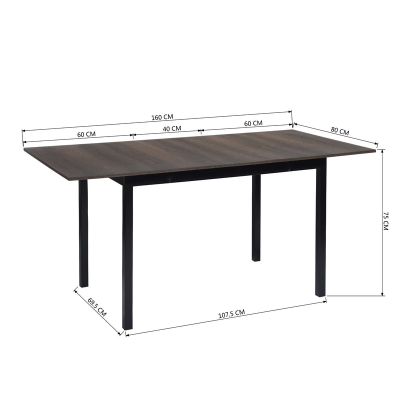 BARI Extendable dining table