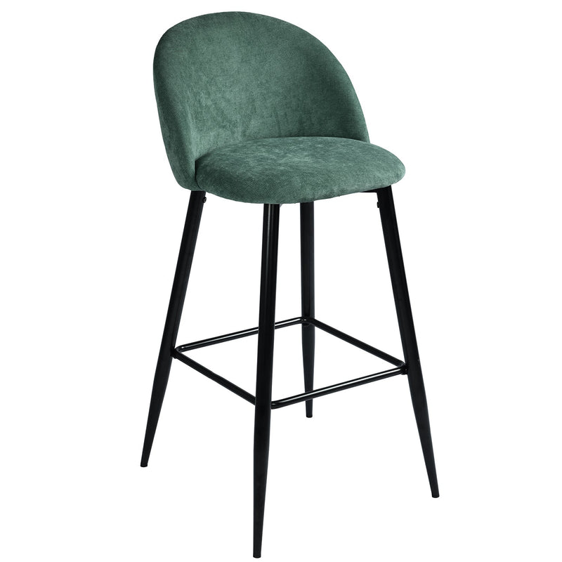 HASEEB 2-Piece 30'' Upholstered Bar Stool